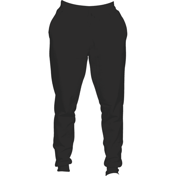 Calça Moletom Preto Liso Algodão Mácio Várias Cores Slim