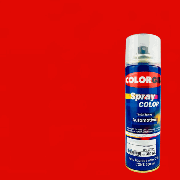 COLORGIN SPRAY AUTOMOTIVO VERMELHO 3370 300ML