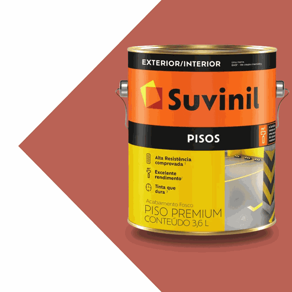 Tinta Piso Premium Ceramica Fosco Suvinil 3,6L