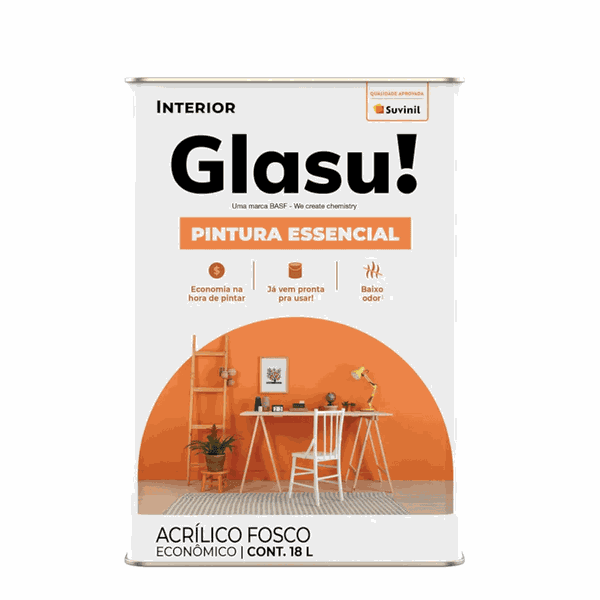 Tinta Areia Pintura Essencial Glasu 18L