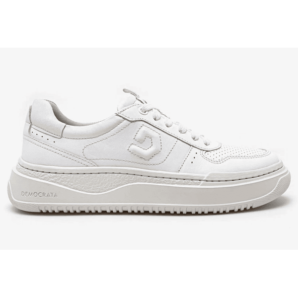 Tênis Feminino Democrata Ela Block Branco 616101-003