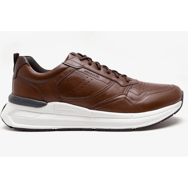 Tênis Democarta Denim Brad Ultra Light Marrom 527101-002