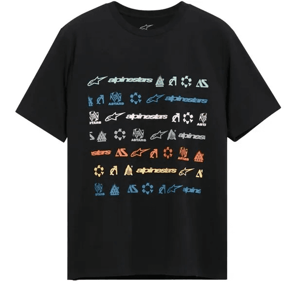Camiseta Alpinestars Glyfs - Preto