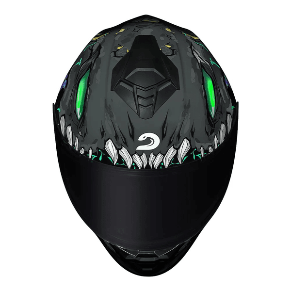 CAPACETE RACE TECH HIT - LIZARD - TITANIUM | Moto One