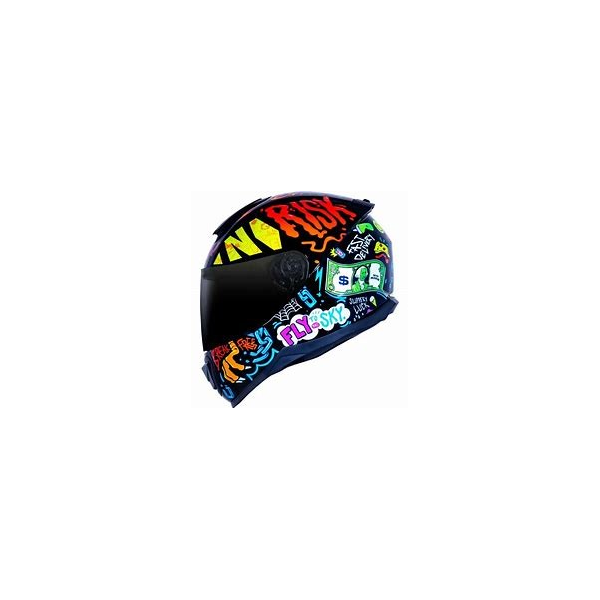 Capacete Norisk Ff802 Razor Vibes - Preto