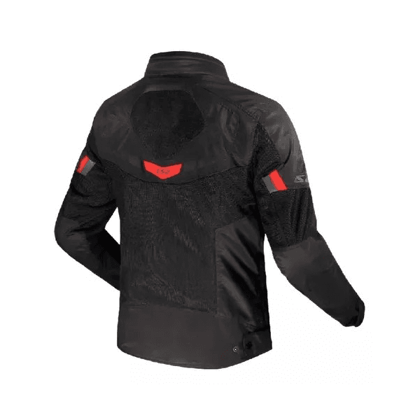 Jaqueta Ls2 Garda - Preto/vermelho
