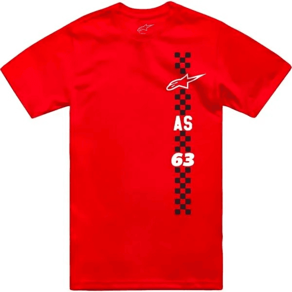 Camiseta Alpinestars Liver - Vermelho