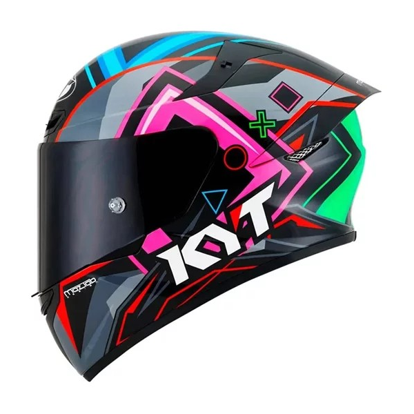Capacete Kyt Tt Course Ratthapark Play Réplica