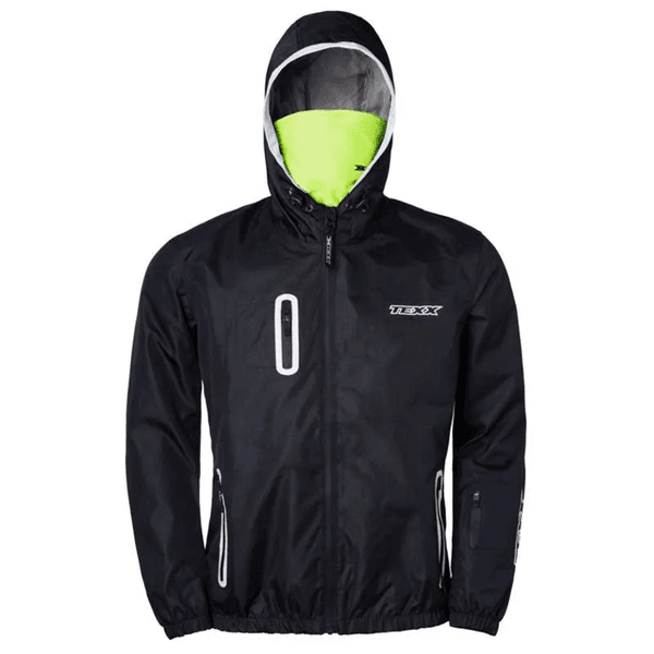 Jaqueta Corta Vento Texx Neon V2 - Preto