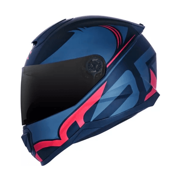 Capacete Norisk Ff802 Razor Squalo - Preto Vermelho