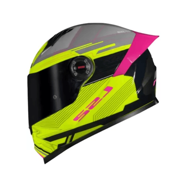 Capacete Ls2 Ff358 s Digital Preto/amarelo