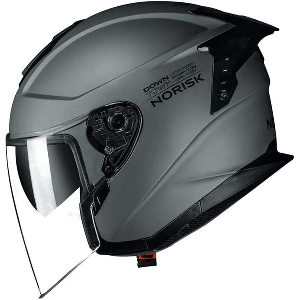 Capacete Norisk Downtown Monocolor - Cinza Fosco