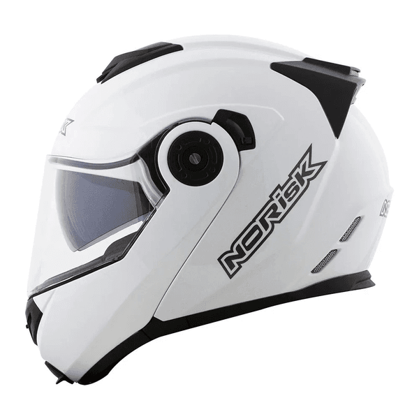 Capacete Norisk Ff345 Route Monocolor - Branco