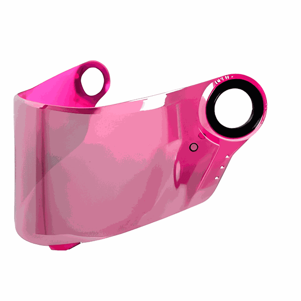 Viseira ASX para Ls2 ff358 - Rosa/Prata