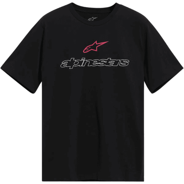 Camiseta Alpinestars Linear Trace - Preto