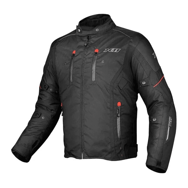 Jaqueta X11 Iron 3 - Preto Vermelho