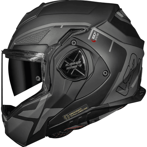 Capacete Ls2 Ff901 Advant x Metryk - Titanium Fosco