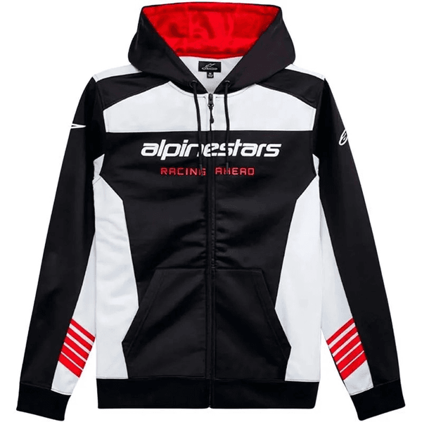 Moleton Alpinestars Sessions Lxe Fleece - Preto Branco
