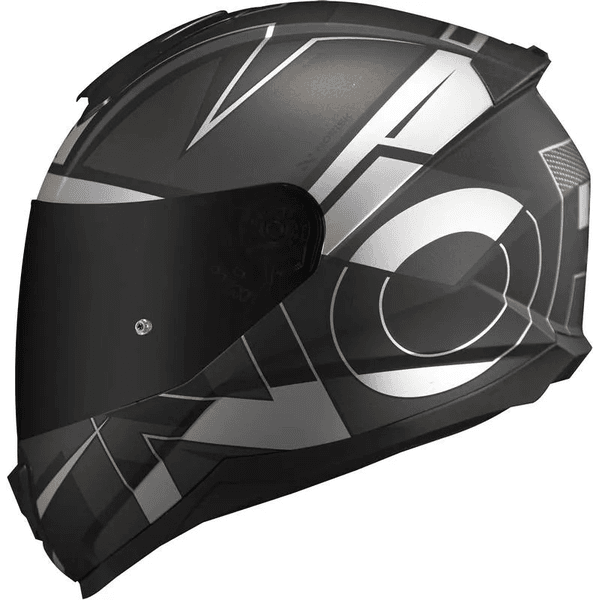 Capacete Norisk Ff802 Razor Axial - Preto Cinza