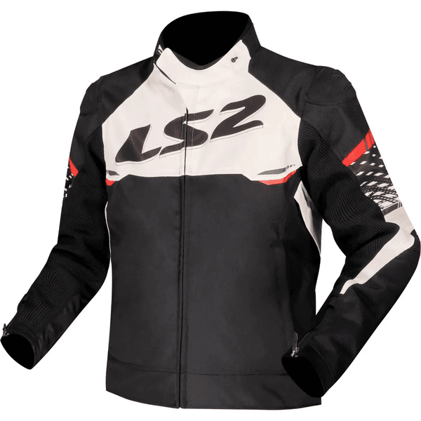 Jaqueta Ls2 Apex - Preta/branca/vermelha