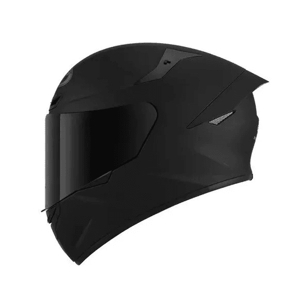 Capacete Kyt Tt Course Plain - Preto Fosco