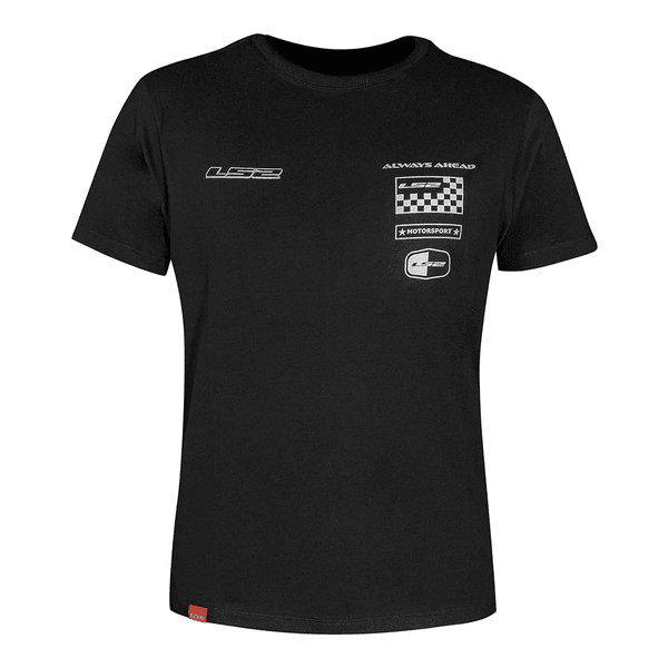 Camiseta Ls2 Motorsport - Preta
