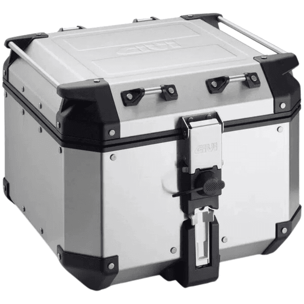Bauleto Aluminio Givi - Outback - 42l - Prata