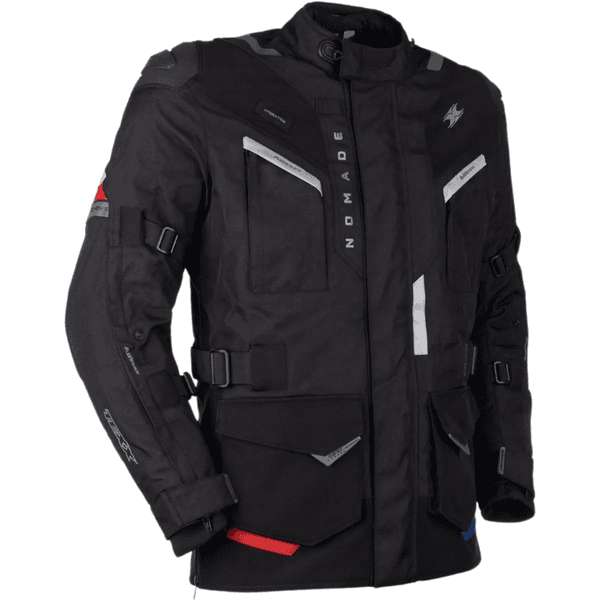 Jaqueta Texx Nômade - Azul Vermelho Preto