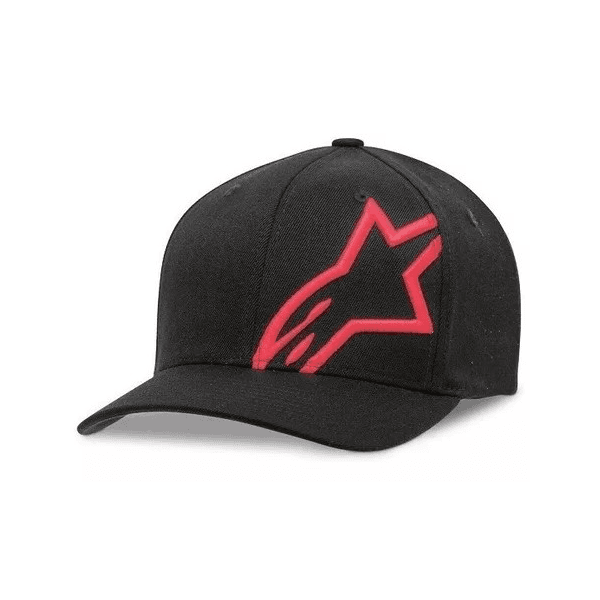 Boné Alpinestars Corp Shift 2 Flexfit Ag - Preto vermelho