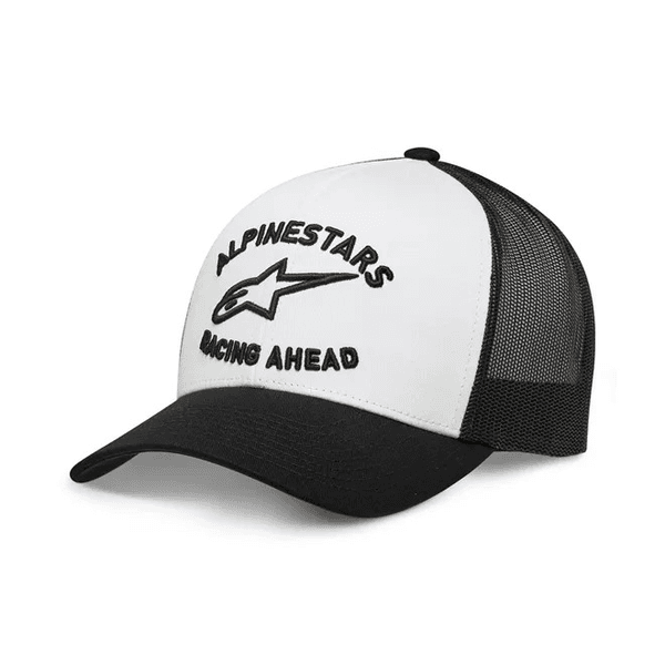 Boné Alpinestars Triple Trucker - Branco Preto