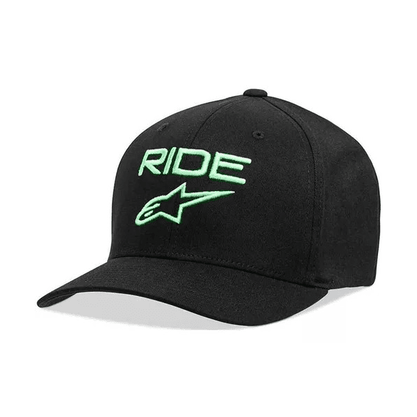 Boné Alpinestars Ride 2.0 - Preto Verde