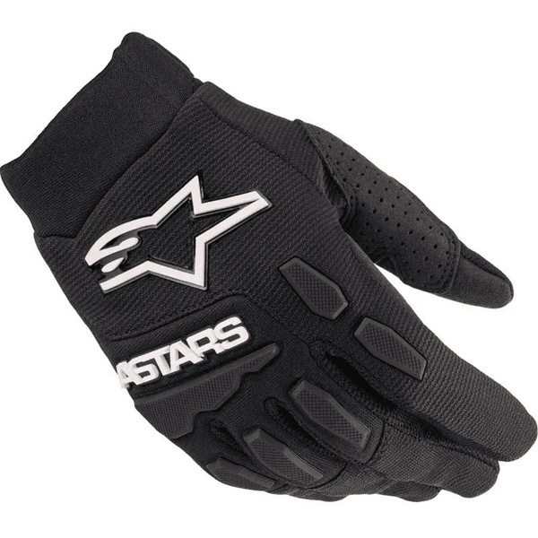 Luva Alpinestars Full Bore - Preto Branco