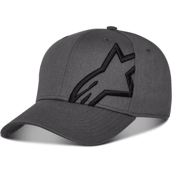 Boné Alpinestars Corp Snap 2 - Cinza e Preto - Snapback