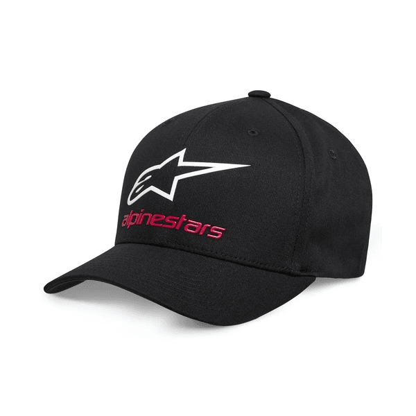 Boné Alpinestars Always 2.0 - Preto branco vermelho
