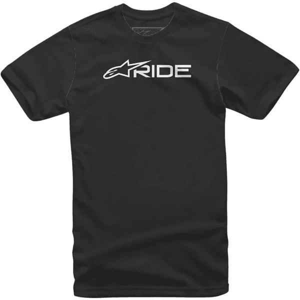 Camiseta Alpinestars Ride 3.0 - Preto Branco