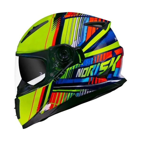 Capacete Norisk Ff302 Advance - Amarelo