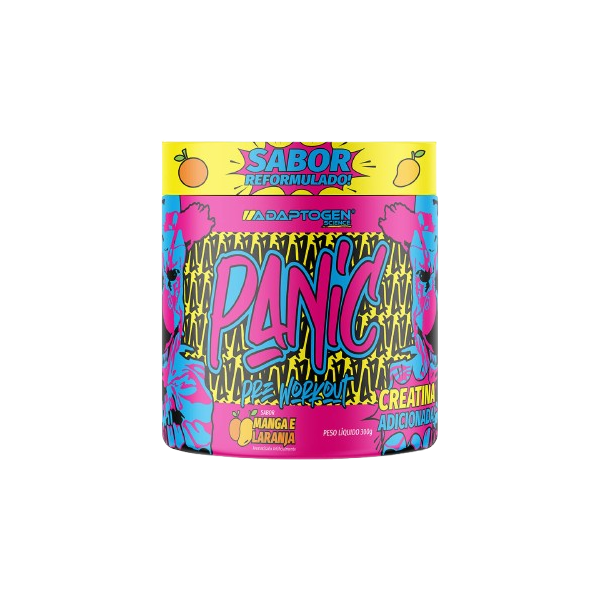 Panic Pré-Treino 300g Adaptogen Manga e Laranja