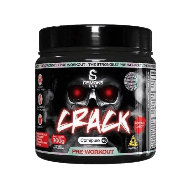 Crack Carnipure Pré-Treino 300g Demons Lab Yellow Madness