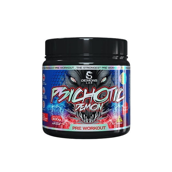 Psichotic Demon Pré-Treino 300g Demons Lab Fruit Punch