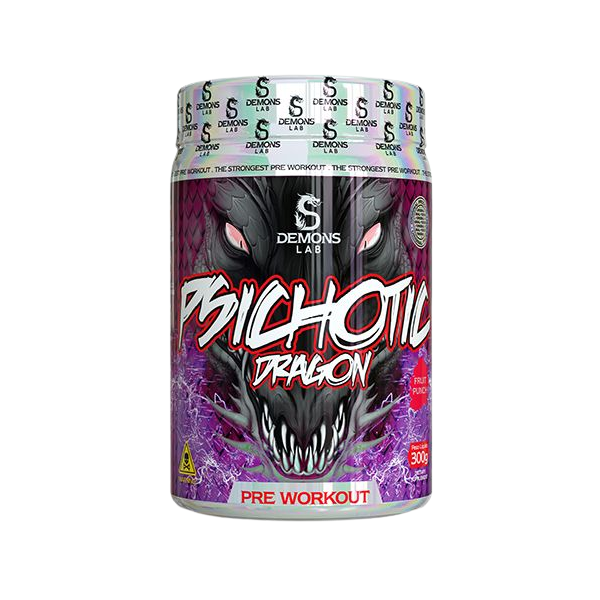 Psichotic Dragon 300g Demons Lab Frutas Vermelhas