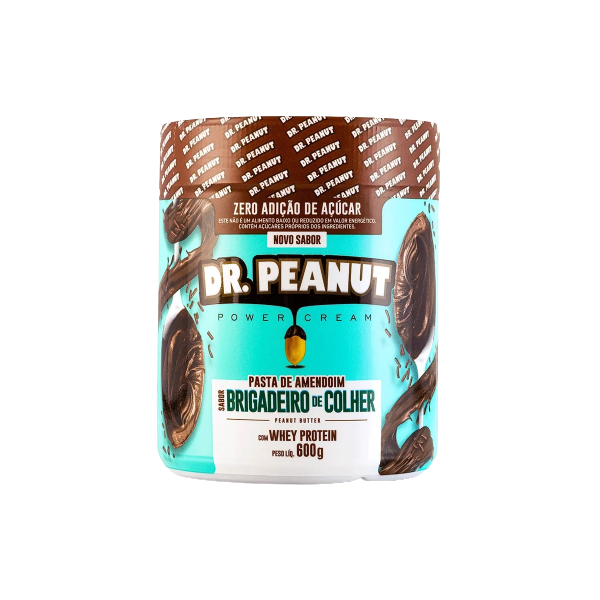 Pasta de Amendoin 600g Dr. Peanut Power Brigadeiro de Colher