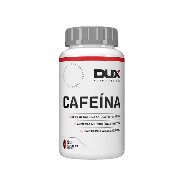 Cafeína 200mg 90Caps Dux Nutrition Lab