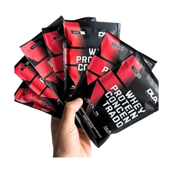 Whey Protein Dose Única Sachê de Whey 1 unidade Várias Marcas e Vários Sabores