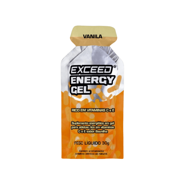 Energy Gel 1 Sachê de 30g Exceed Nutrition Vanilla