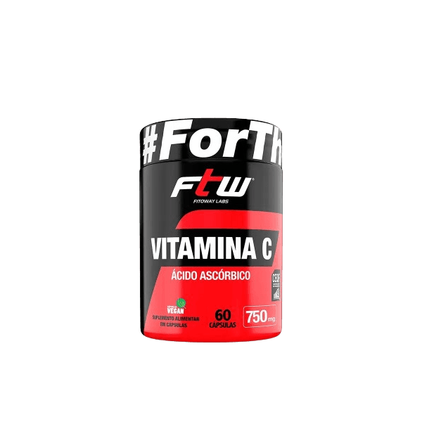 Vitamina C 750mg 60Caps FTW Sports Nutrition