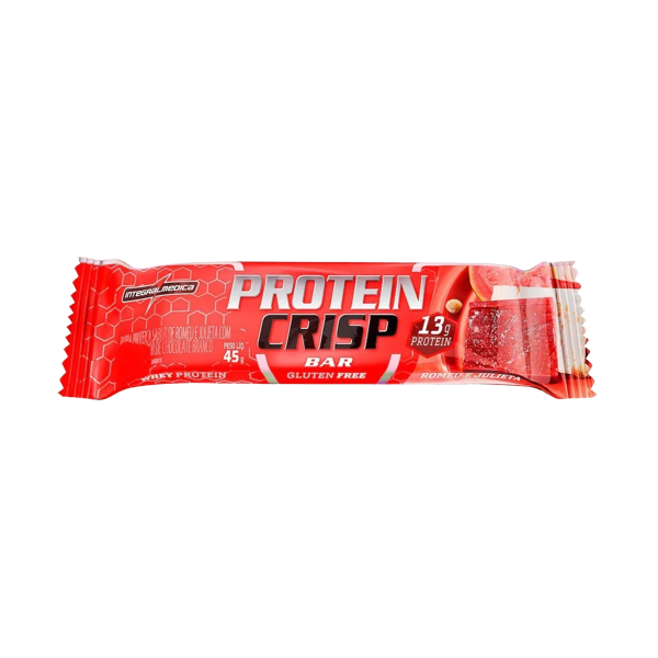 Proteína em Barra Protein Crisp 1 Un. 45g Integral Médica Romeu e Julieta