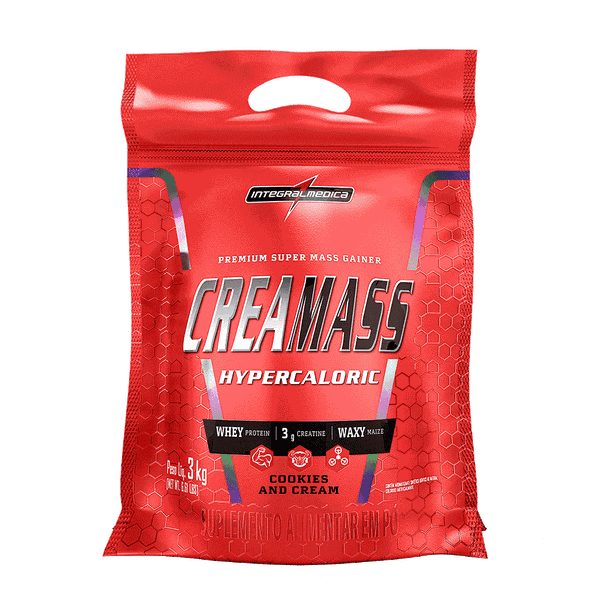 CreaMass Hypercaloric 3kg Integral Médica Cookies