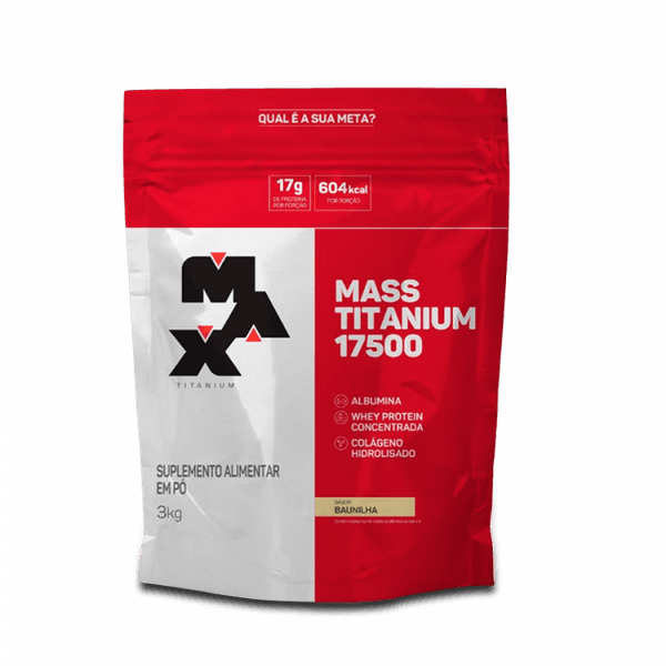 Mass Titanium 17.500 3kg Max Titanium Baunilha
