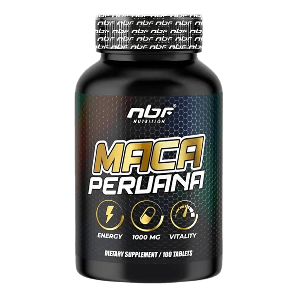 Maca Peruana 1000mg 100 Tablets Nbf Nutrition