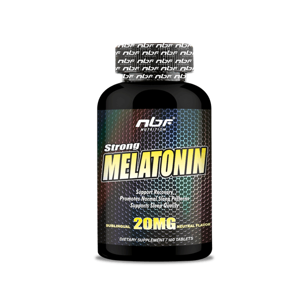Melatonin Melatonina 20mg 100 Tabletes NBF Nutrition